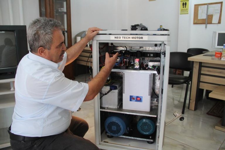 Yakıtsız çalışan jeneratör üretti