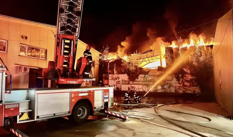 Zilan Grup’un Romanya’daki deposunda yangın