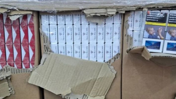 Kapıkule’de bavullardan 125 bin kaçak sigara çıktı