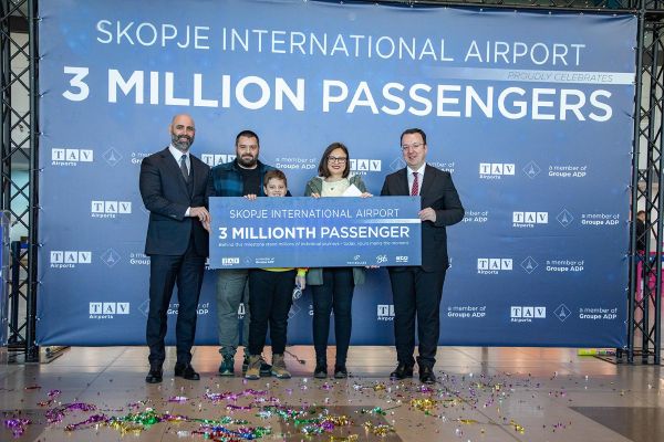 Makedonya havalimanları 4 milyon yolcuya koşuyor