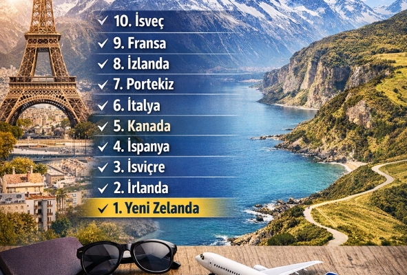 Seyahat için 2026’nın en güvenli 10 ülkesi açıklandı